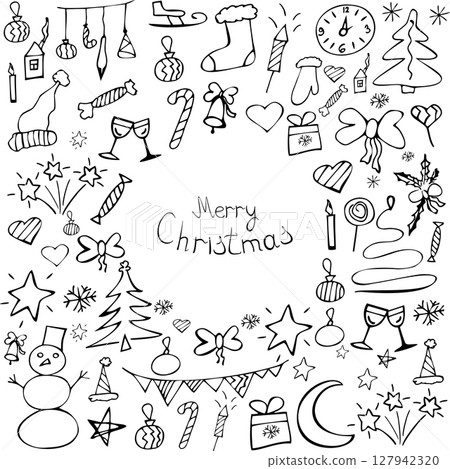postcard with the inscription Christmas 127942320