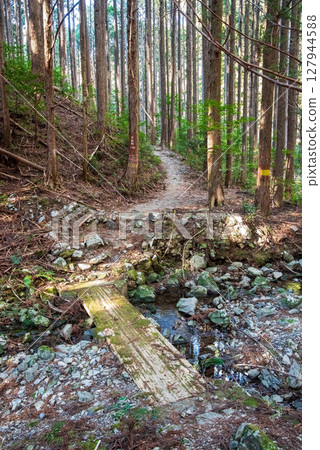World Heritage Kumano Kodo Iseji "Tsuzurato Pass" Pass road scenery from JR Umegatani Station 127944588