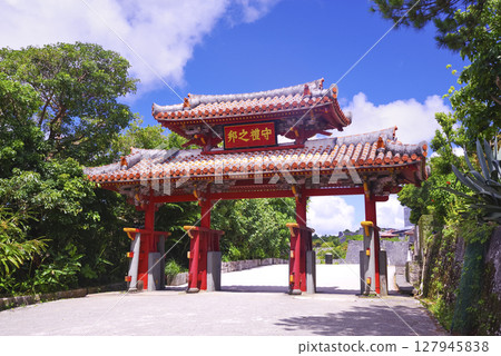 沖繩縣首里城守禮門 127945838