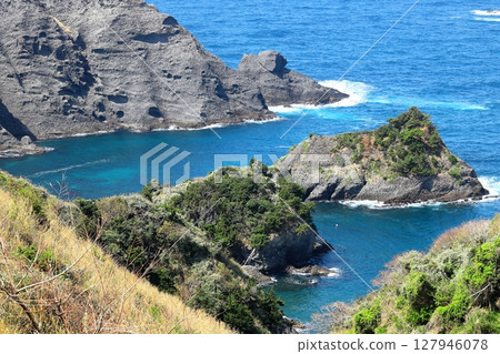 伊豆半島 奧石郎相愛岬 127946078