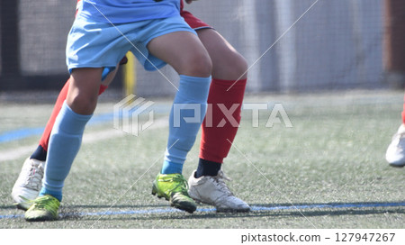 Soccer player to dribble Soccer player to dribble 127947267