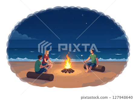 星夜營火晚會 星夜營火晚會 127948640