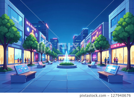 城市綠洲 127948676