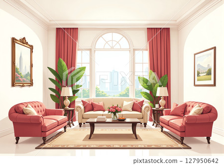 A sophisticated residence 127950642