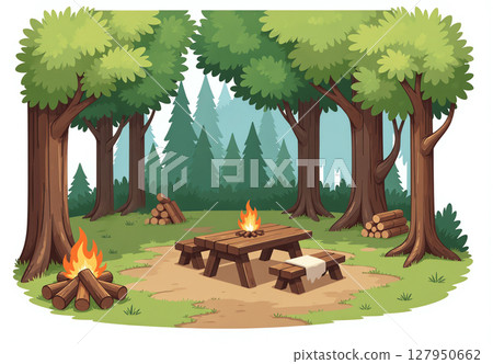 安靜的露營地 127950662