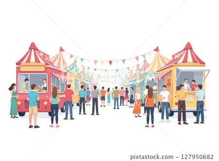 Taste tour of the summer festival Taste tour of the summer festival 127950682