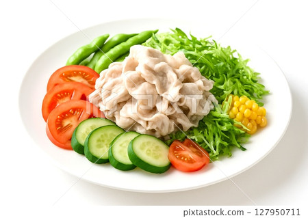 A summer dish with a cool texture and a real sense of life: cold shabu-shabu A summer dish with a cool texture and a real sense of life: cold shabu-shabu 127950711