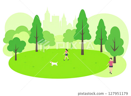 Green oasis Green oasis 127951179