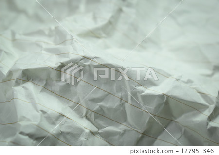 crumpled line paper texture background, blank sheet notebook crumpled line paper texture background, blank sheet notebook 127951346