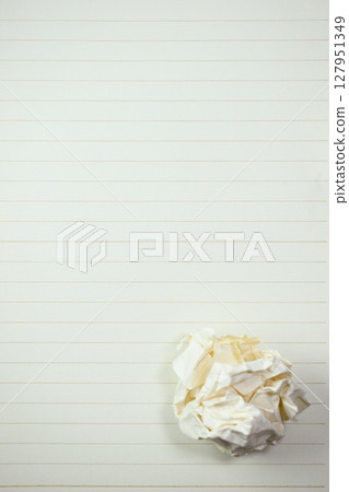 round lump paper on line paper texture background, blank sheet notebook round lump paper on line paper texture background, blank sheet notebook 127951349
