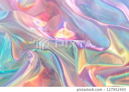 Iridescent soft fabric Iridescent soft fabric 127952493