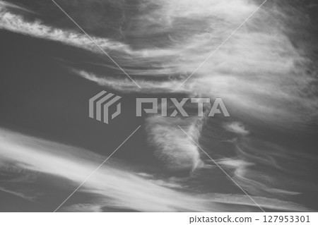 藍天卷雲,單色 藍天卷雲,單色 127953301