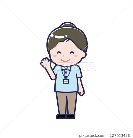 護理人員/對角線/女性 10 127953438
