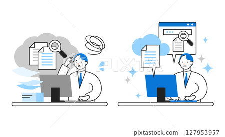 DX：社會推動數位轉型的例證 雲端文件管理 127953957