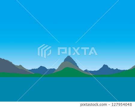Glacier National Park, Swiftcurrent Lake, USA Glacier National Park, Swiftcurrent Lake, USA 127954048