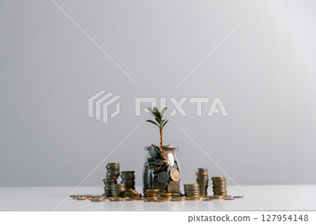 Business concept growth involves strategic financial management money loan investment bank real estate economic development encourage save buy home car education income stack investment economy return Business concept growth involves strategic financial management money loan investment bank real estate economic development encourage save buy home car education income stack investment economy return 127954148