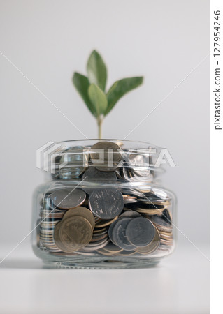 Business concept growth involves strategic financial management money loan investment bank real estate economic development encourage save buy home car education income stack investment economy return Business concept growth involves strategic financial management money loan investment bank real estate economic development encourage save buy home car education income stack investment economy return 127954246