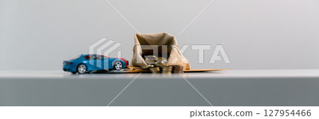 Business concept growth involves strategic financial management money loan investment bank real estate economic development encourage save buy home car education income stack investment economy return 127954466