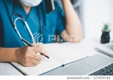 Concept business doctor education essential globalization, student learn and study in university and college to master knowledge needed travel global economy. book stethoscope for medical health care Concept business doctor education essential globalization, student learn and study in university and college to master knowledge needed travel global economy. book stethoscope for medical health care 127954784