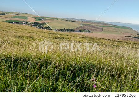 Cap Blanc-Nez, Escalles, Pas-de-Calais, Hauts-de-France, France, July 29th, 2025, Experience the 127955266