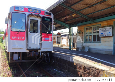 日本最西端的車站 松浦鐵道田平平戶口站（長崎縣平戶市） 127955411