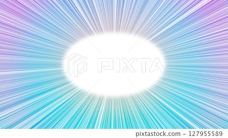 Pastel colored manga focus lines (transparent center) Pastel colored manga focus lines (transparent center) 127955589