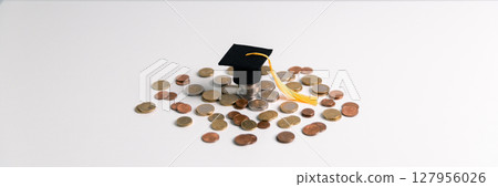 Business concept growth involves strategic financial management money loan investment bank real estate economic development encourage save buy home car education income stack investment economy return 127956026