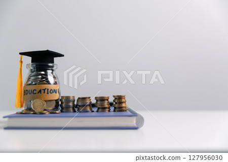 Business concept growth involves strategic financial management money loan investment bank real estate economic development encourage save buy home car education income stack investment economy return Business concept growth involves strategic financial management money loan investment bank real estate economic development encourage save buy home car education income stack investment economy return 127956030