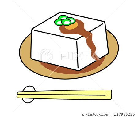 冷豆腐圖 127956239