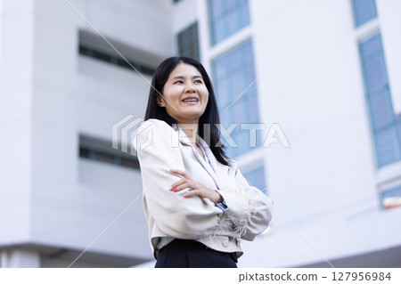 Future remote work combines technology smart phone connection online white digital business woman enable e-learning productivity while travel blend comfort modern devices serenity computer equipment 127956984