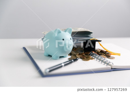Business concept growth involves strategic financial management money loan investment bank real estate economic development encourage save buy home car education income stack investment economy return Business concept growth involves strategic financial management money loan investment bank real estate economic development encourage save buy home car education income stack investment economy return 127957269