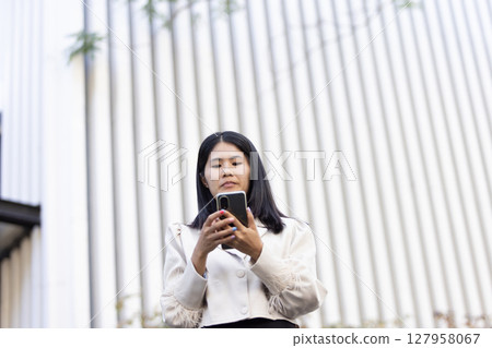 Future remote work combines technology smart phone connection online white digital business woman enable e-learning productivity while travel blend comfort modern devices serenity computer equipment Future remote work combines technology smart phone connection online white digital business woman enable e-learning productivity while travel blend comfort modern devices serenity computer equipment 127958067