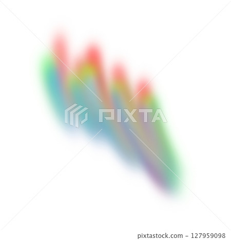 Soft multicolor light prism effect on transparent background Soft multicolor light prism effect on transparent background 127959098