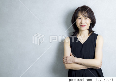 Beautiful middle-aged woman 127959971
