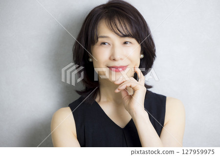 Beautiful middle-aged woman Beautiful middle-aged woman 127959975