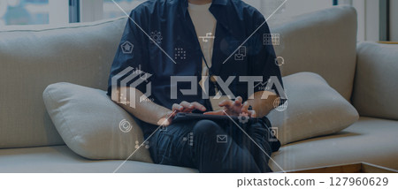 business, network image, IT, cloud, document management, digital workflow business, network image, IT, cloud, document management, digital workflow 127960629