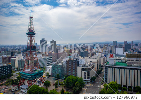 札幌電視塔城市景觀奧運馬拉松 127960972