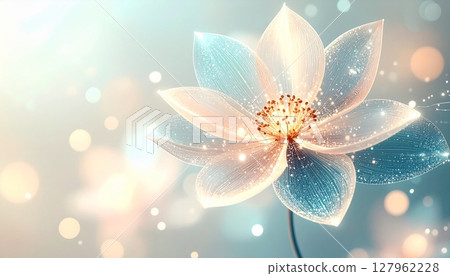 Techno Flower: Creating Light to Color the Future 127962228