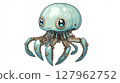 Realistic octopus illustration 127962752