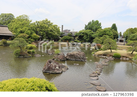 熊本縣水前寺廟公園 熊本縣水前寺廟公園 127963398