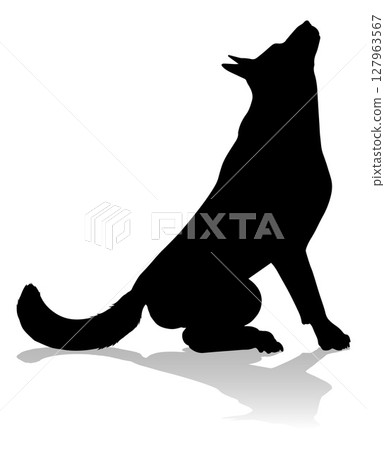 Dog Silhouette Pet Animal Dog Silhouette Pet Animal 127963567