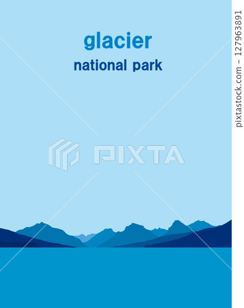 冰河國家公園，麥當勞湖，阿普加，美國 127963891