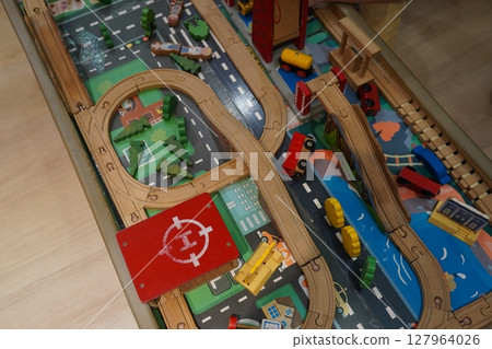 木製火車組 木製火車組 127964026