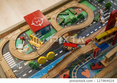 木製火車組 木製火車組 127964028