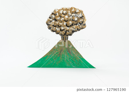 火山爆發 火山灰對策 噴發訊息 火山灰預報 山脈 火山爆發 火山灰對策 噴發訊息 火山灰預報 山脈 127965190