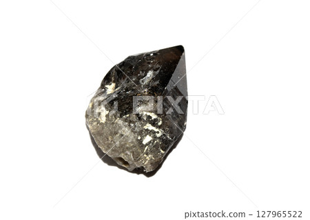 Crystal Quartz Natural Healing Stone Close Up Background Crystal Quartz Natural Healing Stone Close Up Background 127965522