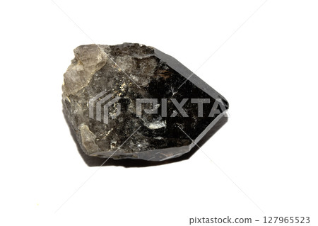 Crystal Quartz Natural Healing Stone Close Up Background Crystal Quartz Natural Healing Stone Close Up Background 127965523