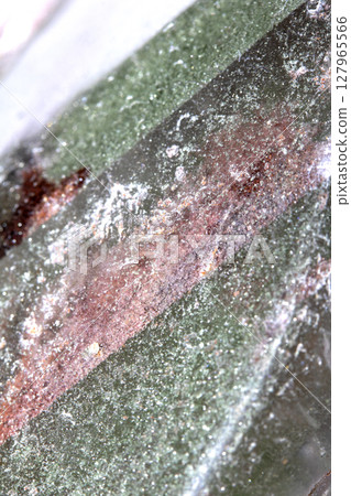 Close up of spiritual holistic crystal grain and rock for background 127965566