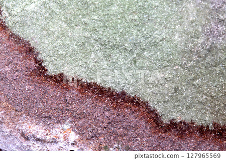 Close up of spiritual holistic crystal grain and rock for background Close up of spiritual holistic crystal grain and rock for background 127965569