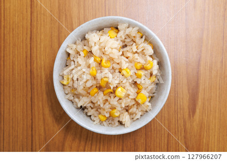 Delicious looking corn rice Delicious looking corn rice 127966207